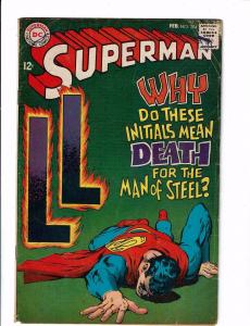 Superman # 204 VG DC Comic Book Batman Flash Arrow Supergirl Superboy Atom J125