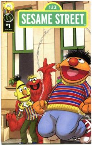 SESAME STREET #1, VF, Big Bird, Elmo, Oscar, Cookie Monster, 2013, Ape Ent.