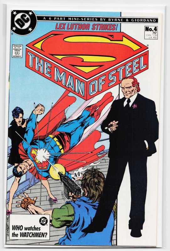 The Man of Steel #4 (1986) Superman