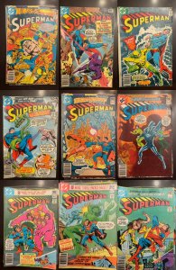 Lot of 9 Comics (See Description) Superman