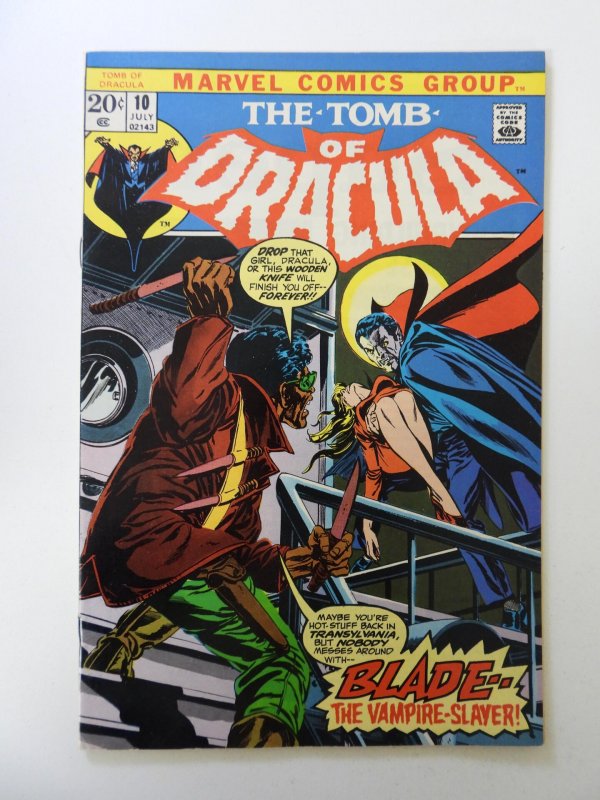 Tomb of Dracula #10 1st appearance of Blade VF condition