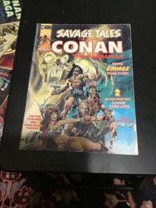 Savage Tales #4 (1974) Neil Adams and Barry Smith Art! Mid high grade! FN+ Wow!