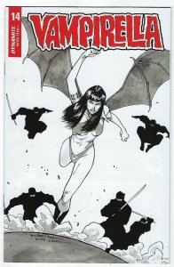 Vampirella # 14 Peeples Homage 1:25 Variant Dynamite NM