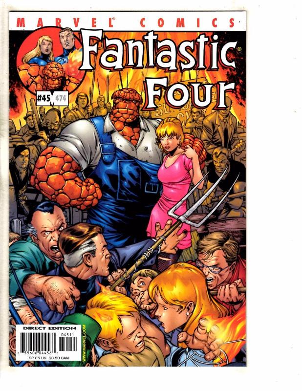 Lot Of 10 Fantastic Four Marvel Comics # 38 39 40 41 42 43 44 45 46 47 Doom TW53