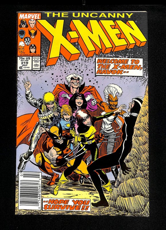 Uncanny X-Men #219