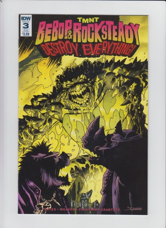 TMNT Bebop and Rocksteady Destroy Everything #1-5 LOT (8.5/9.0) 2016