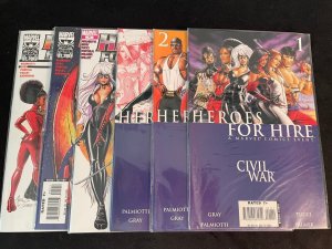 HEROES FOR HIRE(2006) #1-12 VFNM Condition