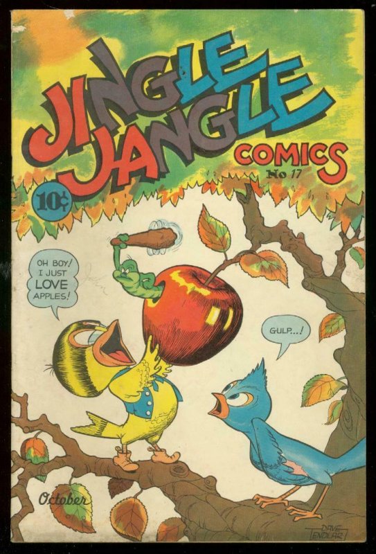 JINGLE JANGLE COMIC #17 '45-FUNNY ANIMAL-GEORGE CARLSON FN