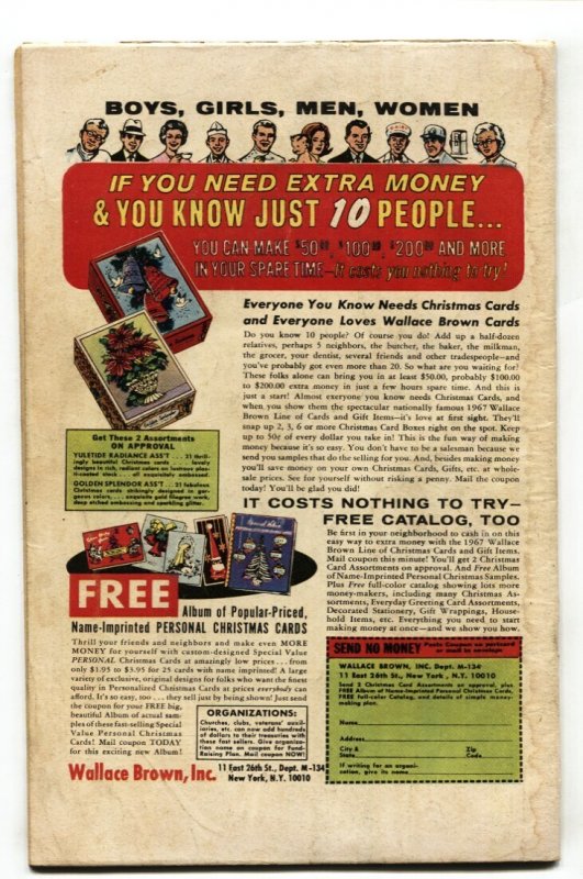 Ghost Rider #5 - 1967 - Marvel - G/VG - comic book