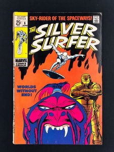 The Silver Surfer #6 (1969) Cover Art by John Buscema Featuring Overlord