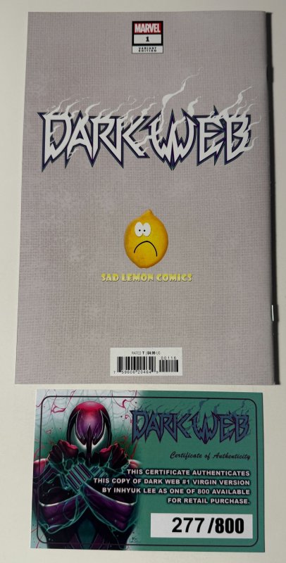 Dark Web Lee Variant Cover (2023)