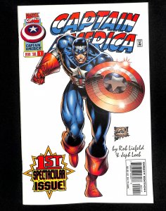 Captain America (1996) #1 1st Rikki Barnes!