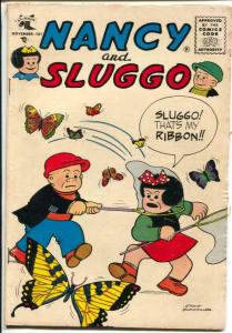 Nancy and Sluggo #126 1955-St.John-Ernie Bushmiller-Sparkle Reprint-VG