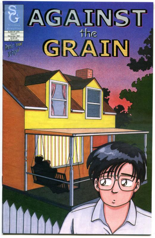 AGAINST the GRAIN #1, FN/VF, James Schaad, 1997, Sterling, more indies in store