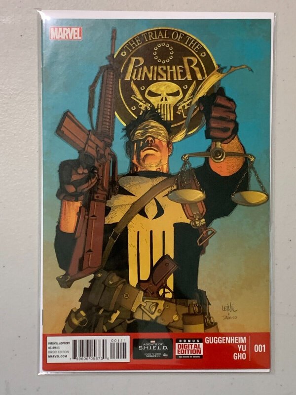 THE PUNISHER - THE TRIAL OF #1 NM MARVEL COMICS 2013 COVER A FIRST PRINT 