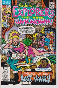 Archie Comic Series! Archie's Explorers of the Unknown! Issue #4!