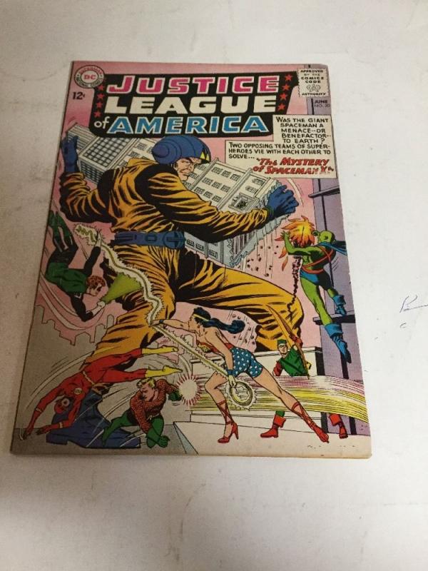 Justice League Of America 20 Fn- Fine- 5.5 