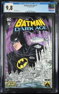 Batman: Dark Age #1 CGC 9.8 Michael Allred Cover A DC Comics 2024 White Pages WP