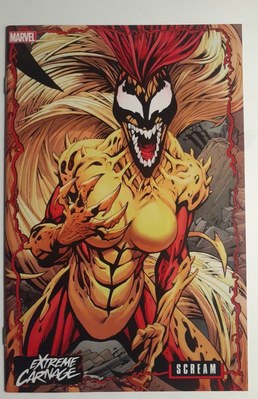 Extreme carnage : Scream #1 Variant 3 trading card variant #7 of 9