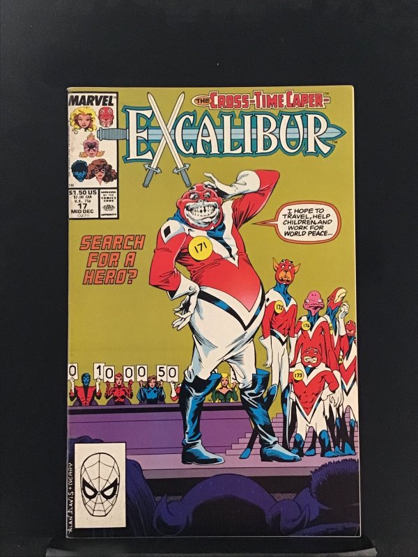 Excalibur #17 (1989) Excalibur