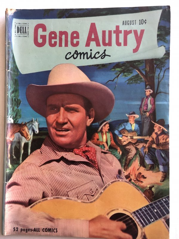 Gene Autry#54,VG, one corner has issue