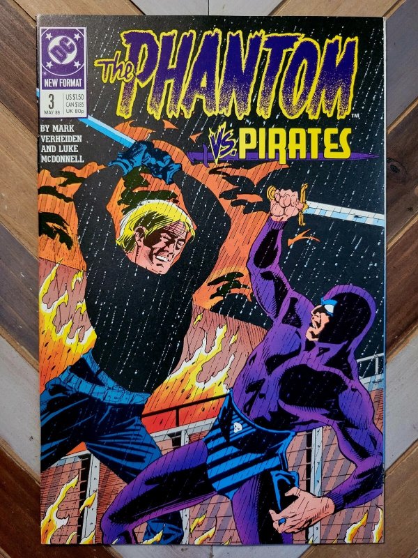 Lot of 4: Phantom #1, 3, 4, 5 (DC Comics 1989) The Ghost Who Walks Returns! 9.0