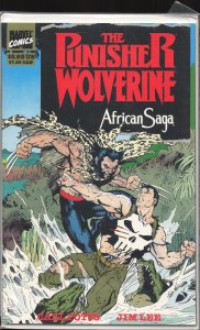 The Punisher and Wolverine in African Saga (1990)