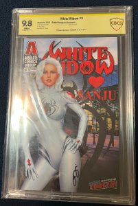 White Widow #3 2019 Sanju NYCC Exclusive Graded CBCS 9.8 Absolute Comics GB03