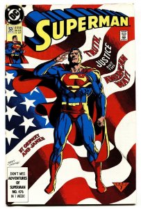 SUPERMAN #53-1991-classic cover-dc-