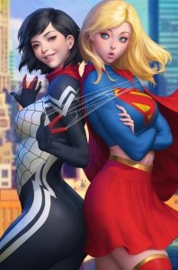 DC Marvel Superman Spider-Man # Artgerm Variant Cover PRESALE 3/25/26