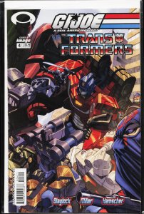 G.I. Joe vs. The Transformers #4 Brooks Cover (2003) Transformers