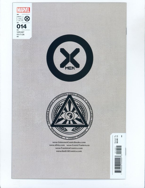 X-Men #14 Miguel Mercado retailer exclusive virgin variant