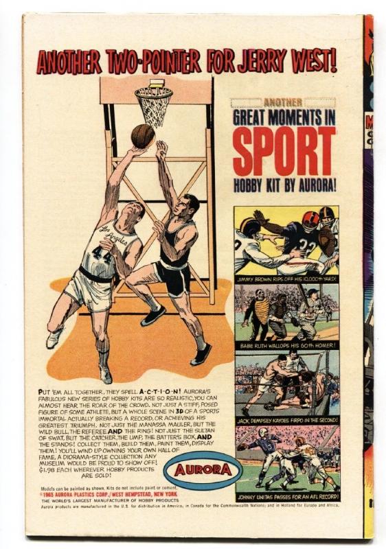 THOR #127 JACK KIRBY-1966-MARVEL COMIC BOOK-1ST pluto VF-