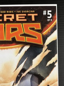 SECRET WARS #5 1st Print Deadpool Wolverine Alex Ross CVR MARVEL 2015 PROSHIPPER