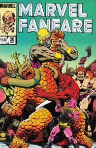 Marvel Fanfare #20 (1985) The Thing