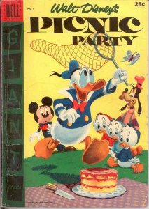 PICNIC PARTY 7 G+   1956 Dell Giant COMICS BOOK