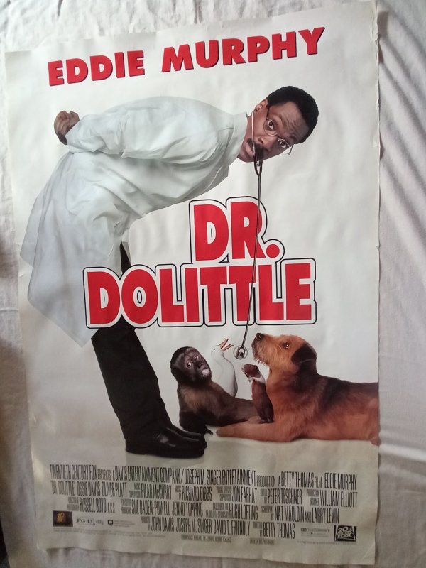 EDDIE MURPHY: Dr Dolittle Poster (1998)