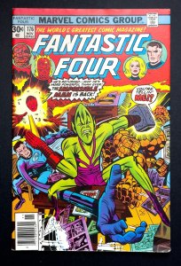 Fantastic Four #176 (1976) Newsy [KEY] Cameo of Jack Kirby & Stan Lee - VF/NM