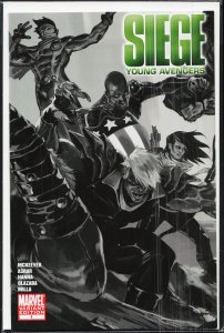 Siege: Young Avengers Variant Cover (2010) Wiccan