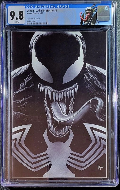 ??️ Venom Lethal Protector #1 CGC 9.8 ? Mico Suayan ?️ key Crain jtc cates