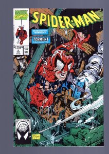Spider-Man #5 - Todd McFarlane Cover Art and Story. Lizard App. (9.2) 1990