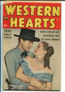 Western Hearts #5 1950-Standard-John Severin-Bill Elder-Sam Houston-G