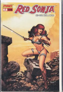 Red Sonja #1 Paola Rivera Cover (2005) Red Sonja