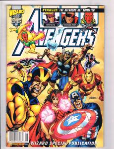 Avengers Wizard Special Edition Publication George Perez Cover Magazine J118