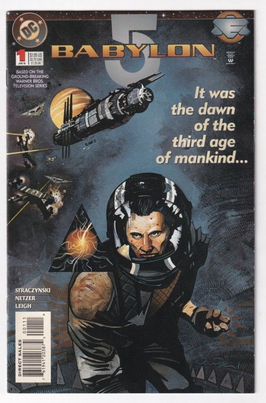 Babylon 5 #1 January 1995 DC J Michael Straczynski Michael Netzer Rob Leigh