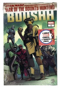 Star Wars War of the Bounty Hunters Boushh #1 Walmart Exclusive Marvel 3 Pack