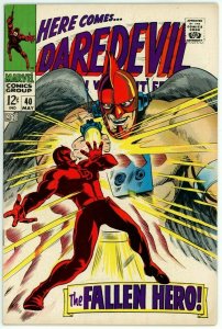 Daredevil #40 (1964) - 7.5 VF- *The Fallen Hero/Exterminator*