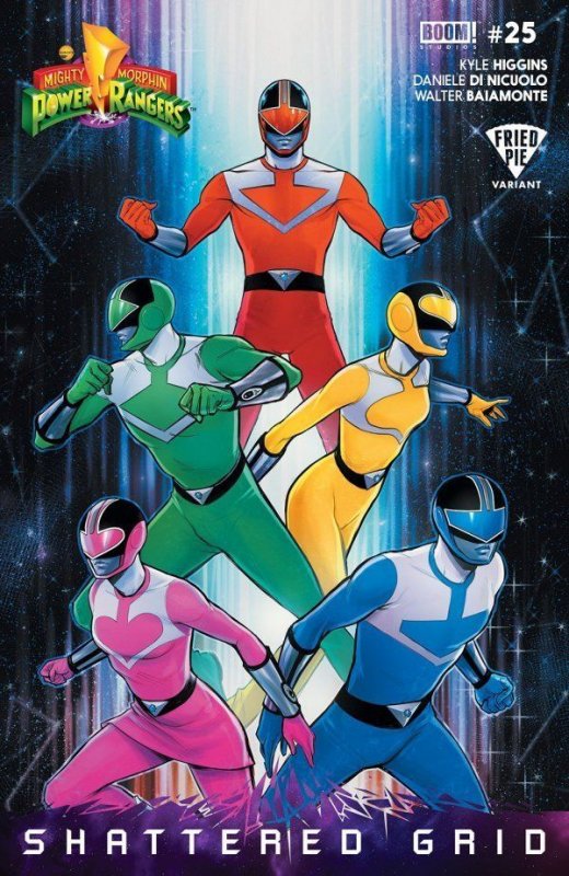 Mighty Morphin Power Rangers #25 Fried Pie Cover (2018)