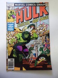 The incredible Hulk #217 (1977) FN Condition