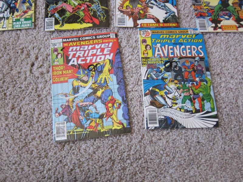 The Avengers Starring Marvel Triple Action #35-44 Run F/VF (7.0) (598J)